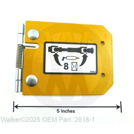 Walker Part # 2618-1 : COVER, PTO SHAFT GUARD