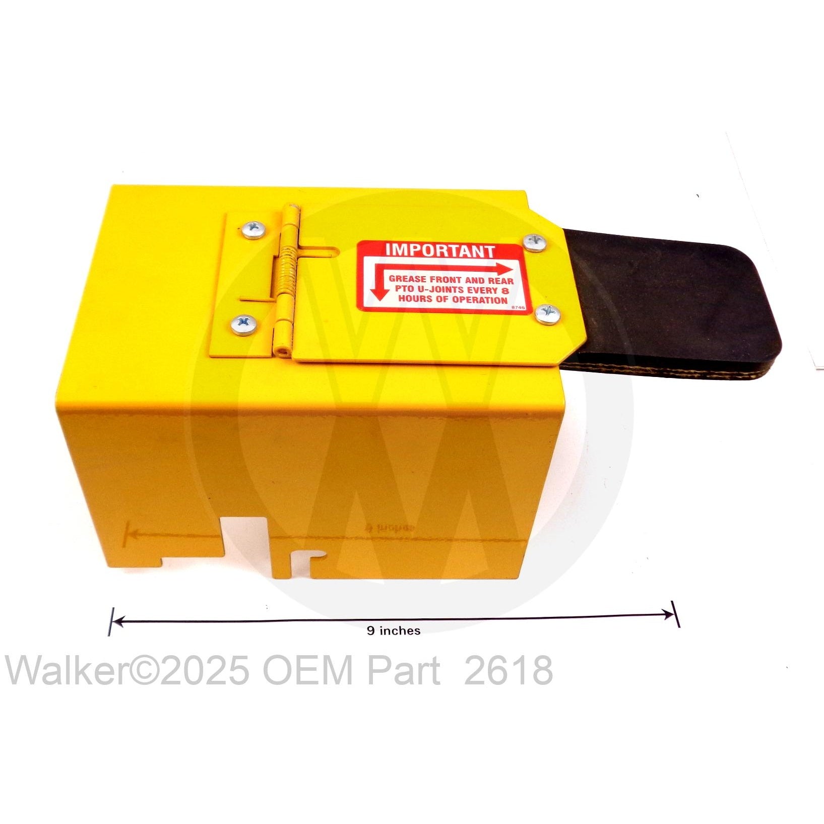 Walker Part # 2618 : PTO SHAFT GUARD ASSEMBLY