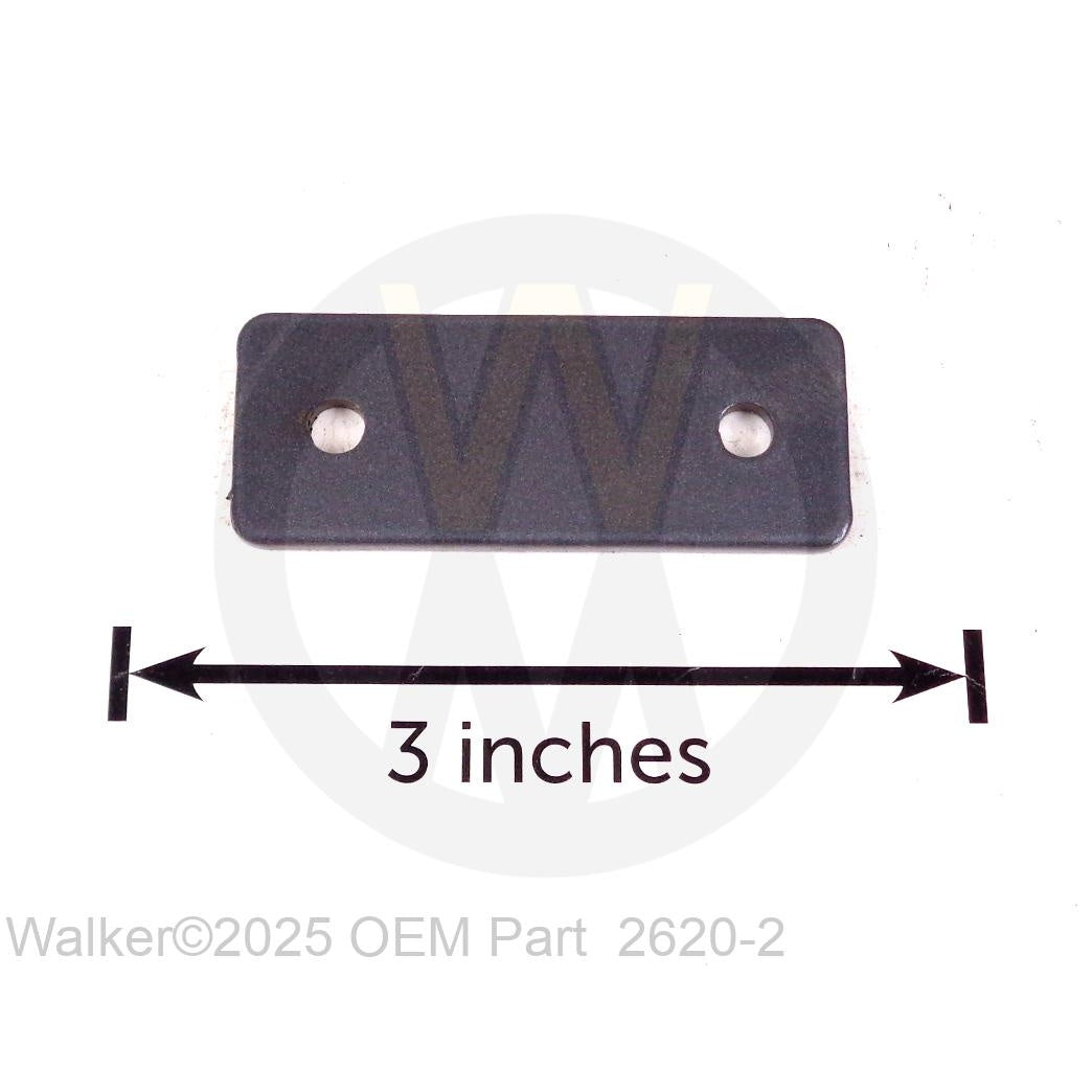 Walker Part # 2620-2 : BACKING PLATE
