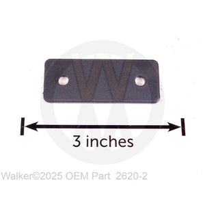 Walker Part # 2620-2 : BACKING PLATE
