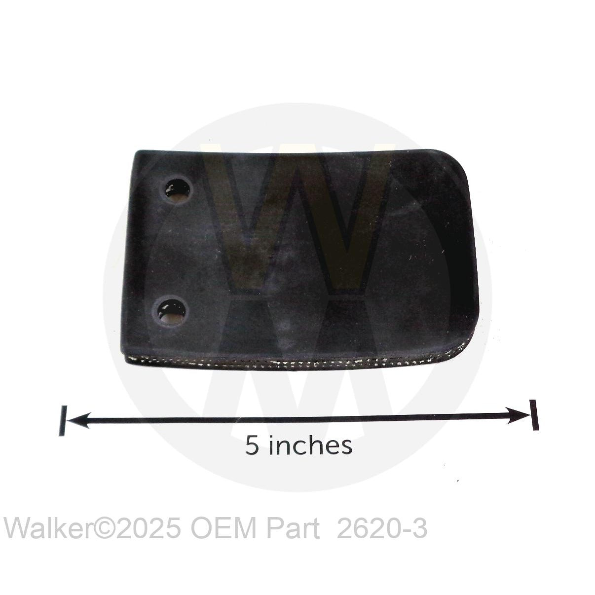 Walker Part # 2620-3 : RUBBER FLAP