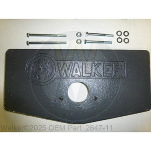 Walker Part # 2647-11 : Tail Weight Kit/MH Straight Axle