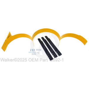 Walker Part # 2692-1 : Mulch Baffle With Blades DS61