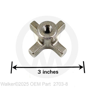 Walker Part # 2703-8 : Steel Hand Knob 5/16-18