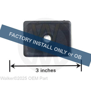 Walker Part # 2705-13 : End Back Up Plate/DS61