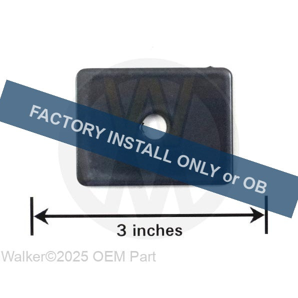 Walker Part # 2705-13 : End Back Up Plate/DS61
