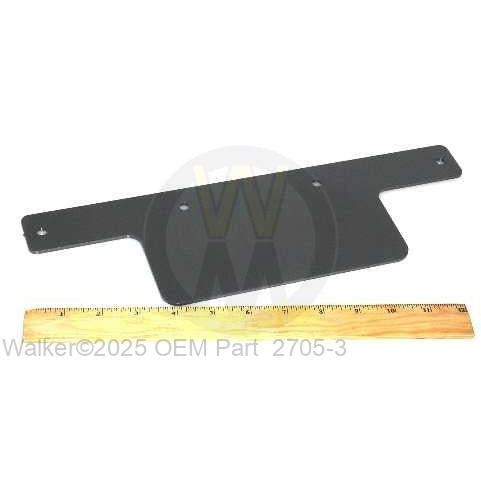 Walker Part # 2705-3 : CENTER BACKUP PLATE