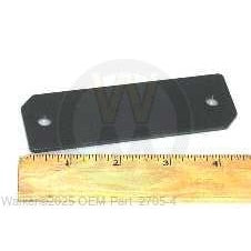 Walker Part # 2705-4 : END BACKUP PLATE