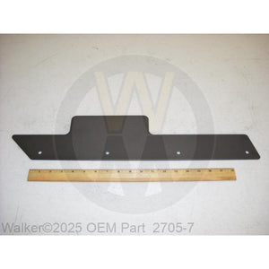 Walker Part # 2705-7 : CENTER BACKUP PLATE