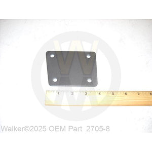 Walker Part # 2705-8 : FRONT BACKUP PLATE