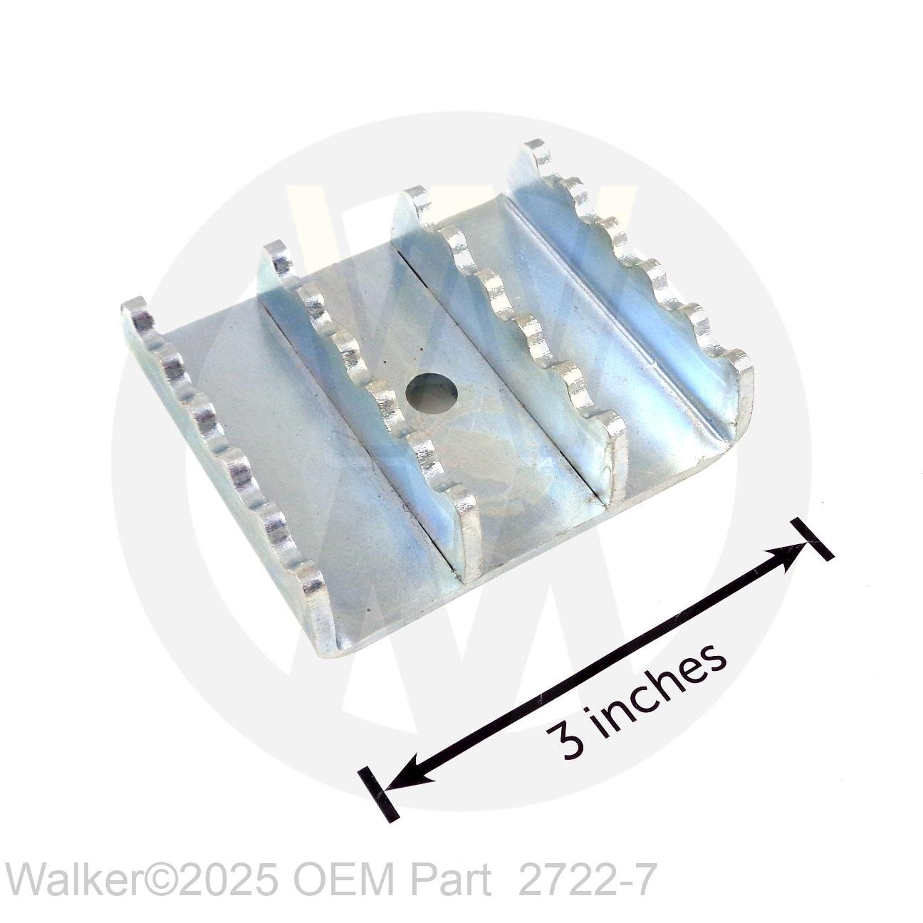 Walker Part # 2722-7 : Foot Pedal Pad