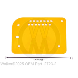 Walker Part # 2723-2 : OUTER HEIGHT ADJ PLATE