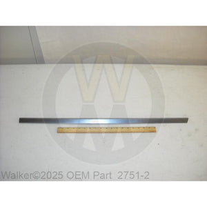 Walker Part # 2751-2 : DECK CAP STRIP/RH/DSD60