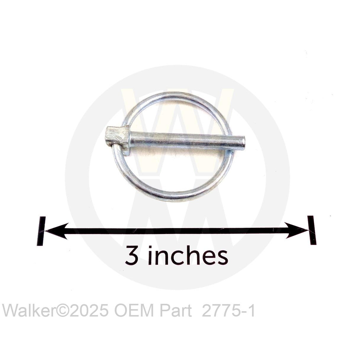 Walker Part # 2775-1 : LYNCH PIN (3/16X1-1/4)