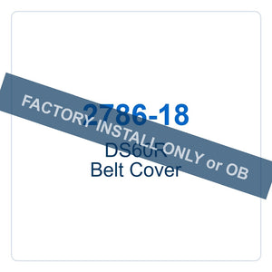Walker Part # 2786-18 : DS60R Belt Cover
