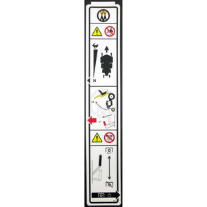 Walker Part # 2802-4 : Decal, Fender/RH/Lexan (Symbolic)