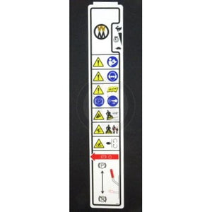Walker Part # 2802-5 : Decal,Diesel Fender/LH/ Lexan (Symbolic)