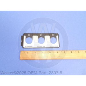 Walker Part # 2807-5 : Decal, System Warning (Symbolic)