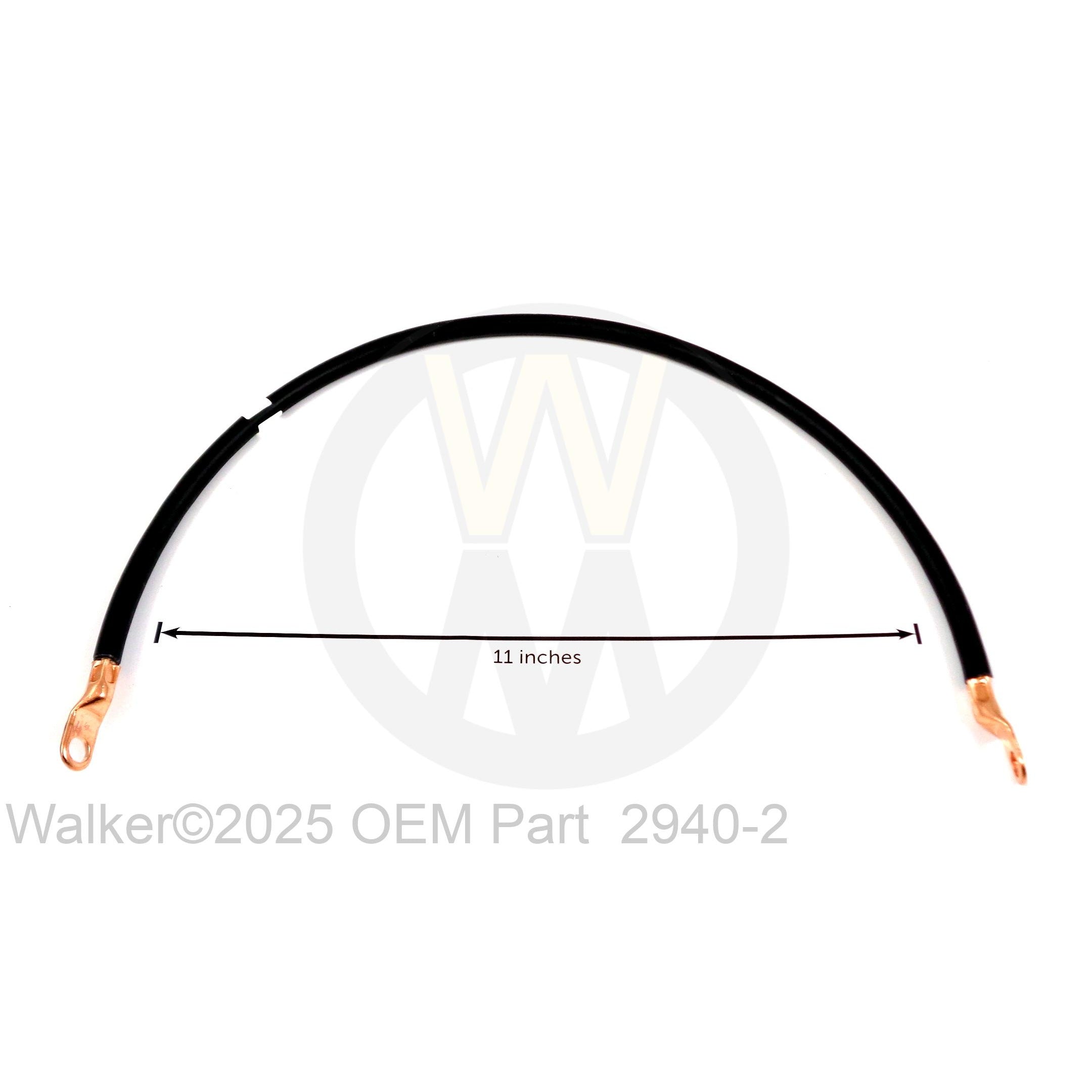 Walker Part # 2940-2 : BATTERY CABLE 22'
