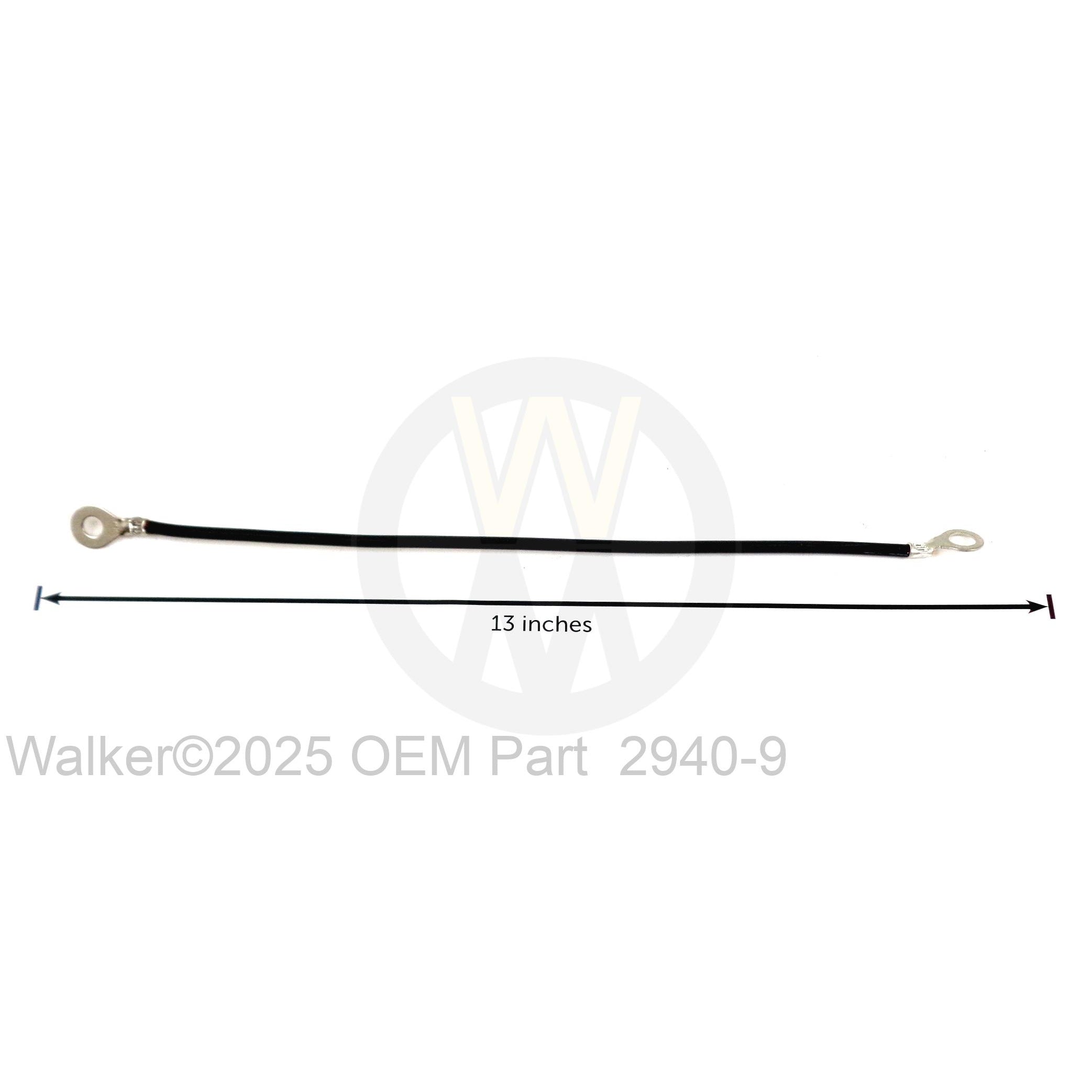 Walker Part # 2940-9 : GROUND WIRE 8'
