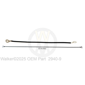 Walker Part # 2940-9 : GROUND WIRE 8'