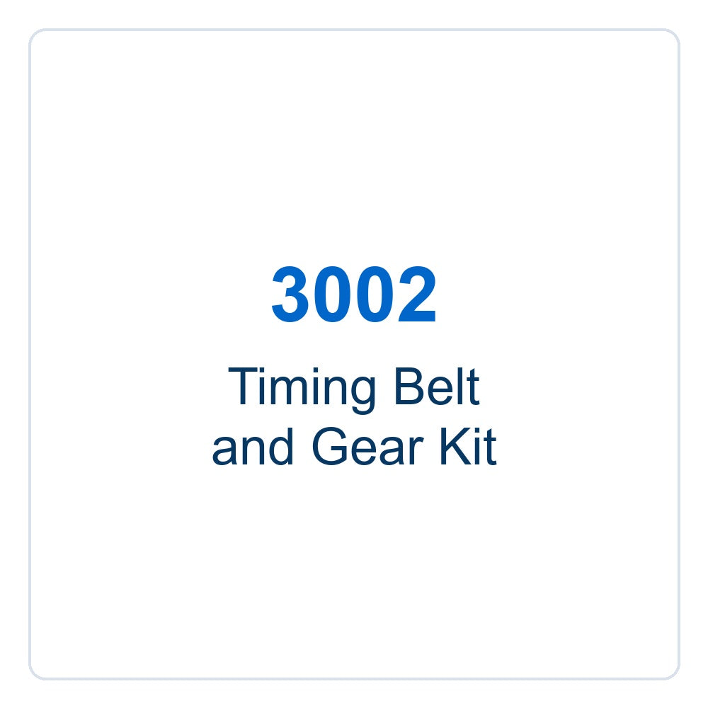 Walker Part # 3002 : Timing Belt and Gear Kit