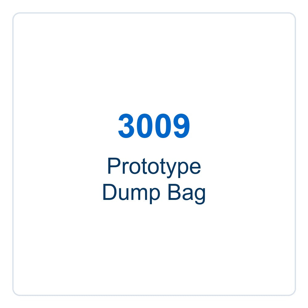 Walker Part # 3009 : Prototype Dump Bag