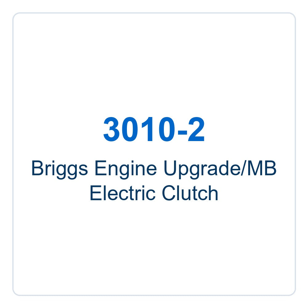 Walker Part # 3010-2 : Briggs Engine Upgrade/MB Electric Clutch
