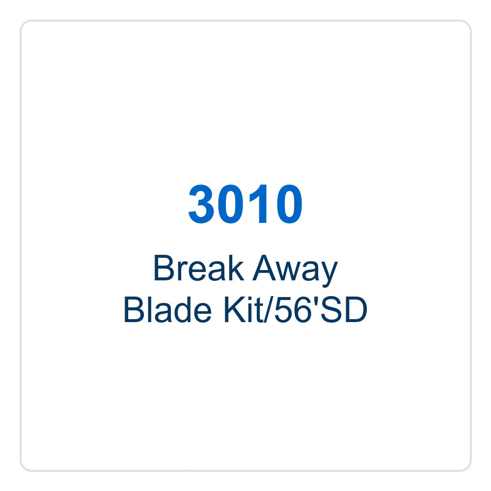 Walker Part # 3010 : Break Away Blade Kit/56'SD
