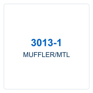 Walker Part # 3013-1 : MUFFLER/MTL