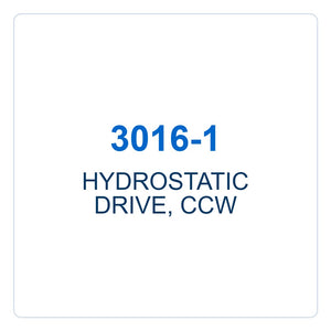 Walker Part # 3016-1 : HYDROSTATIC DRIVE, CCW