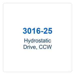 Walker Part # 3016-25 : Hydrostatic Drive, CCW
