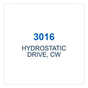 Walker Part # 3016 : HYDROSTATIC DRIVE, CW