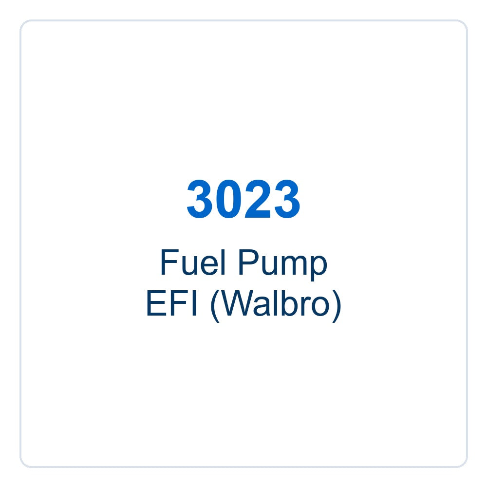 Walker Part # 3023 : Fuel Pump EFI (Walbro)