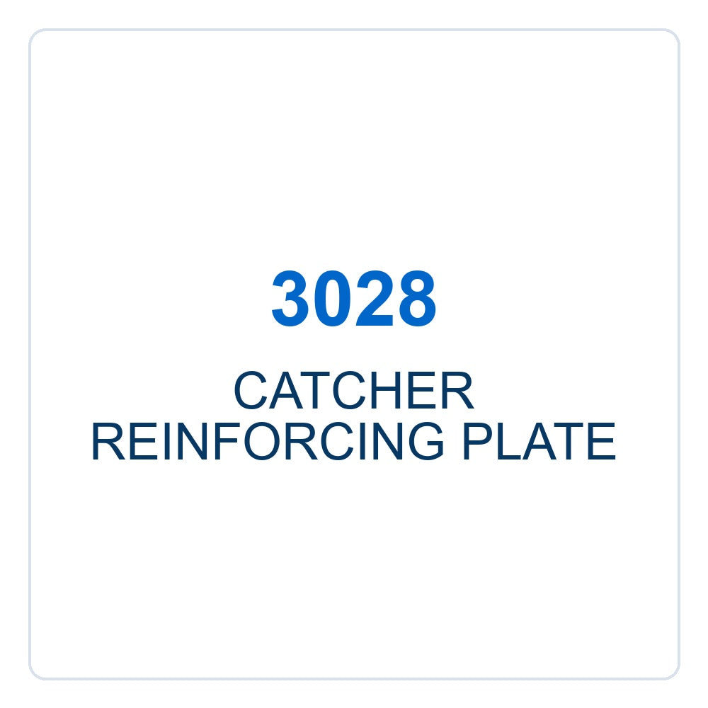 Walker Part # 3028 : CATCHER REINFORCING PLATE