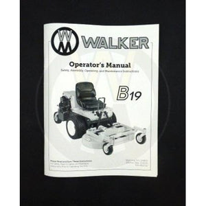 Walker Part # 4000-12 : Operators Manual/MB19