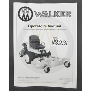 Walker Part # 4000-17 : Parts Manual