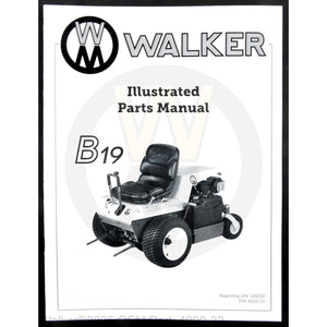 Walker Part # 4000-22 : MB19 Parts Manual