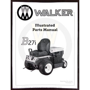 Walker Part # 4000-27 : Parts Manual, MB27i
