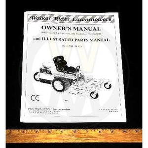 Walker Part # 4000-2 : OWNERS/PARTS MANUAL