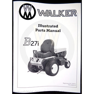 Walker Part # 4000-41 : Parts Manual, MB27i
