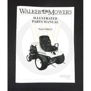 Walker Part # 4000-6 : Parts Manual/MB23