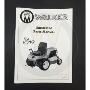 Walker Part # 4000-7 : Parts Manual/MB19