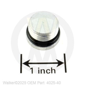 Walker Part # 4025-40 : Hydro LP Plug