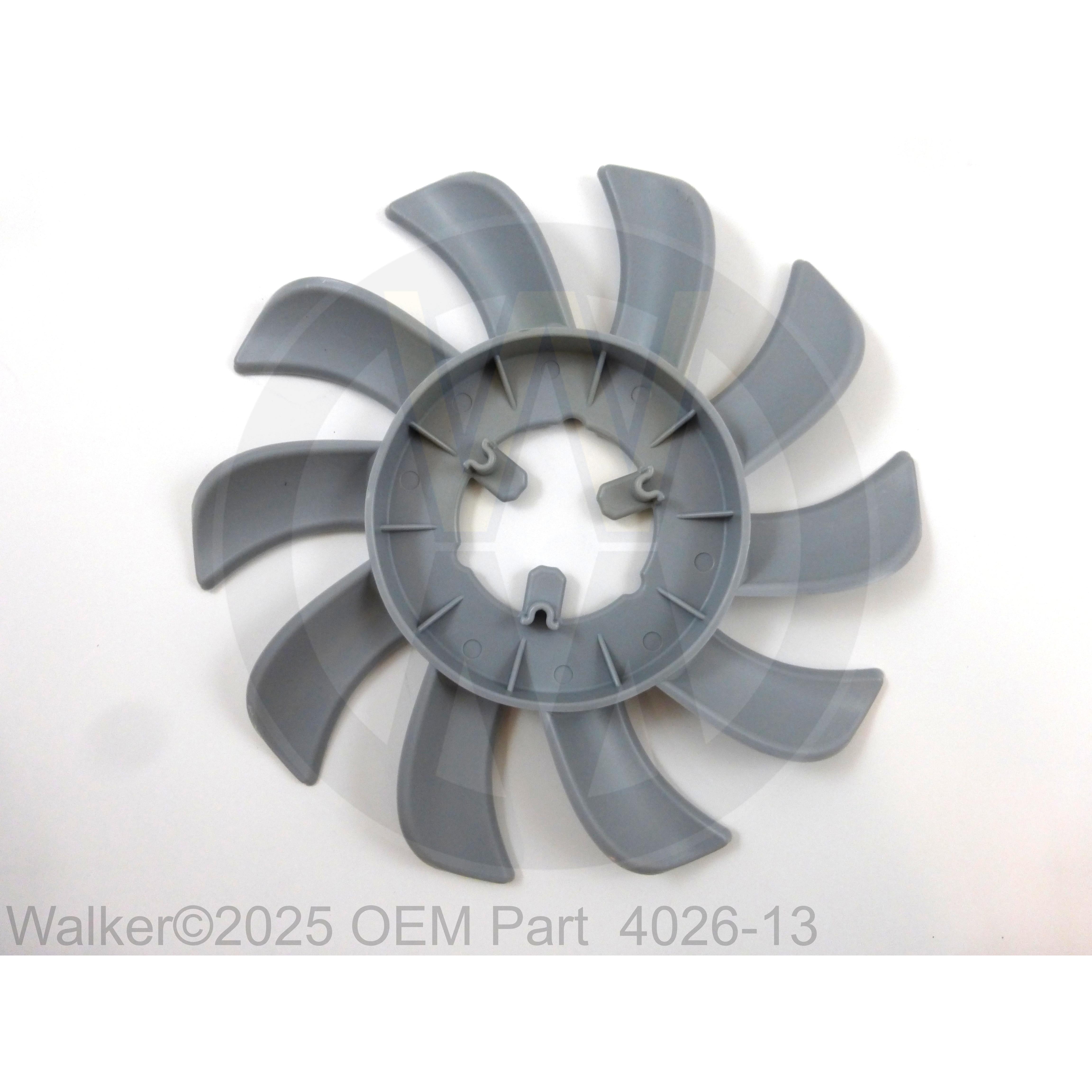 Walker Part # 4026-13 : Hydro Pulley Fan/ZT3100