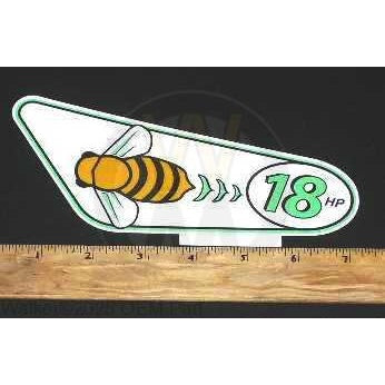 Walker Part # 4105-9 : (NR) DECAL/LH, 18HP