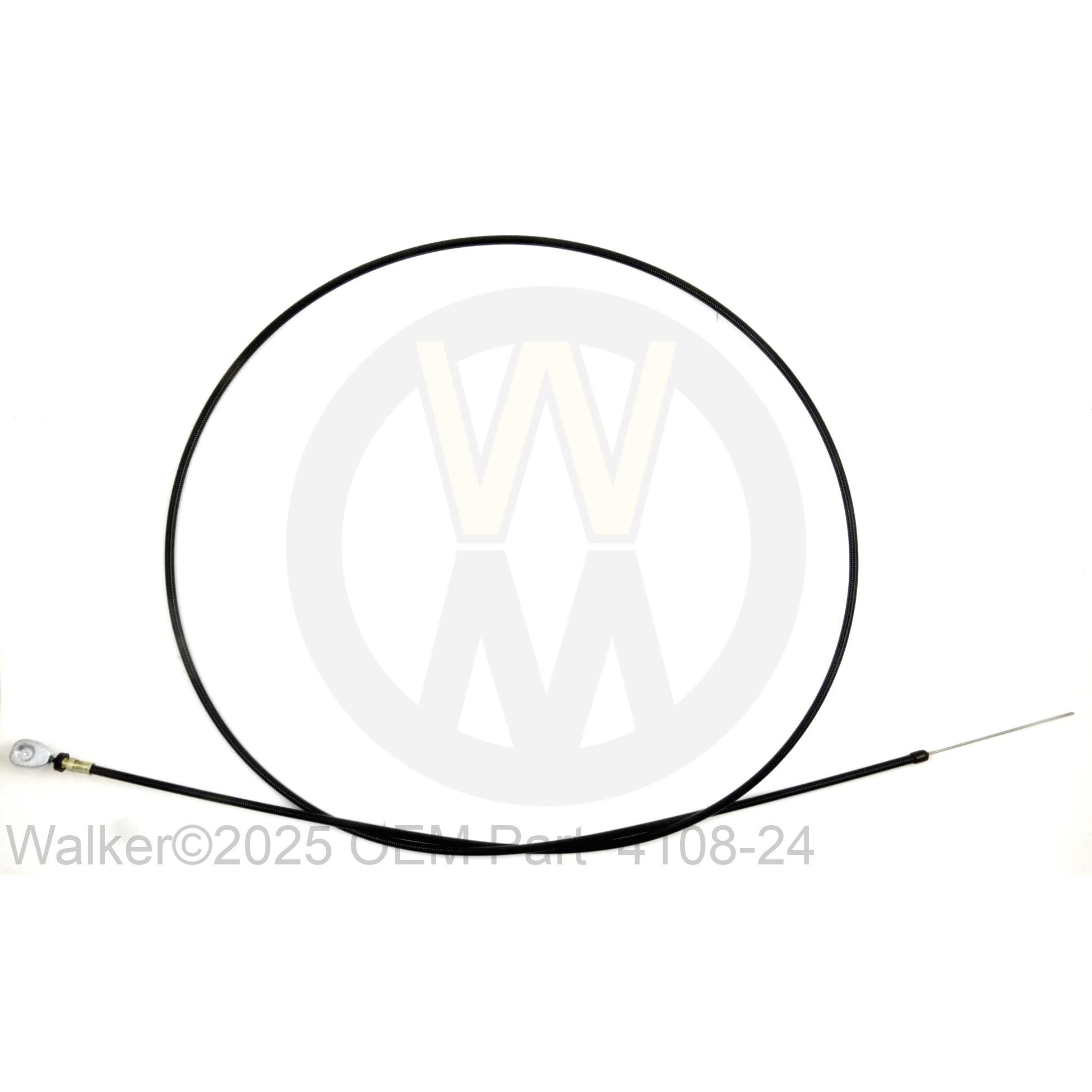 Walker Part # 4108-24 : 4108-24 DESC Control Cable 73"