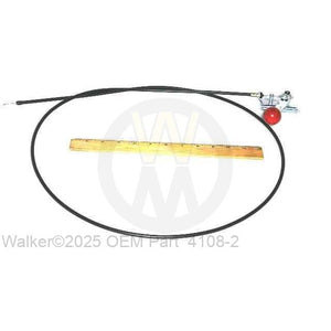 Walker Part # 4108-2 : THROTTLE CONTRLE & CABLE ASSY