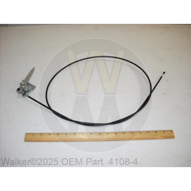Walker Part # 4108-4 : THROTTLE CNTRL&CABLE ASSY