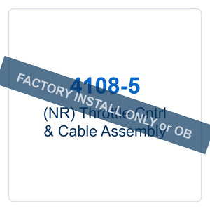 Walker Part # 4108-5 : (NR) Throttle Cntrl & Cable Assembly